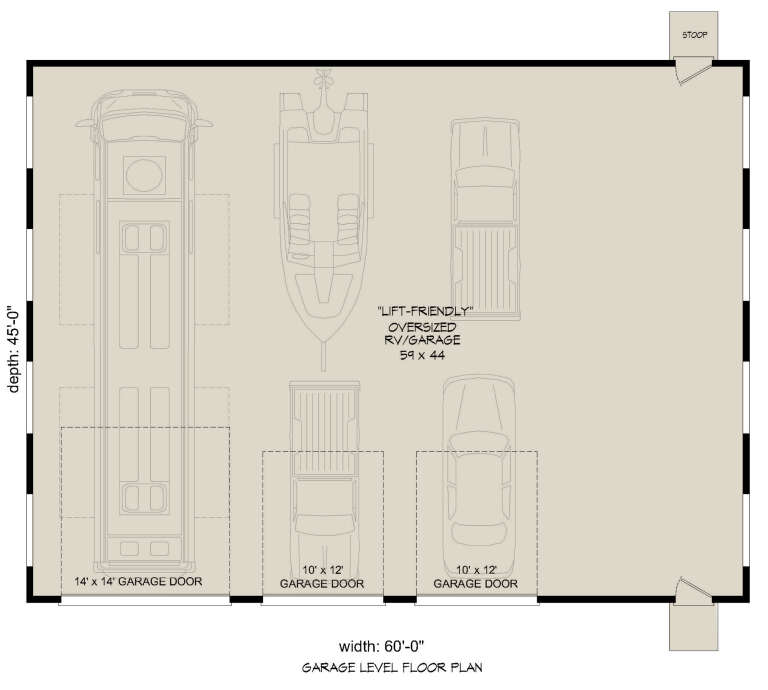 House Plan House Plan #27647 Drawing 1