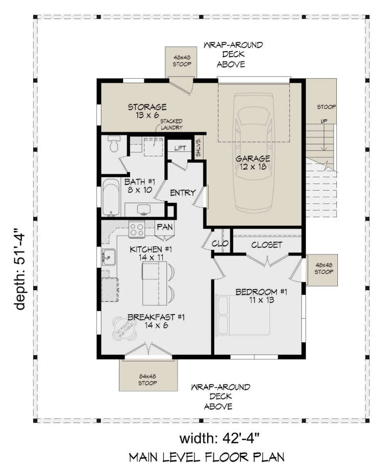 House Plan House Plan #27649 Drawing 1