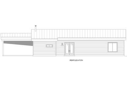 Modern House Plan #940-00596 Elevation Photo