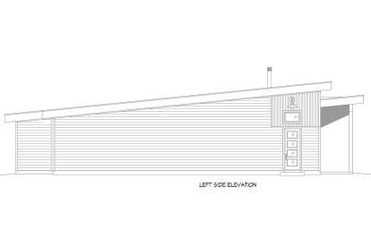 Modern House Plan #940-00596 Elevation Photo