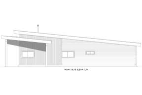 Modern House Plan #940-00596 Elevation Photo