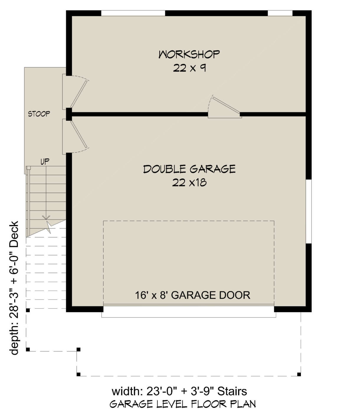 First Floor for House Plan #940-00598
