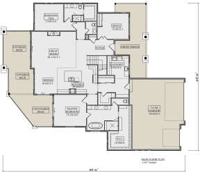 Main Floor  for House Plan #5631-00193