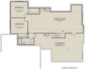 Basement for House Plan #5631-00194