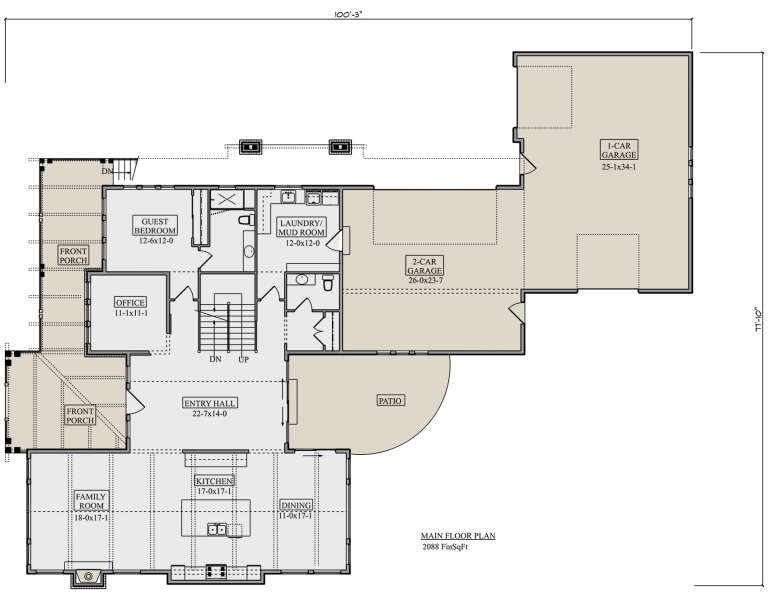 House Plan House Plan #27658 Drawing 1