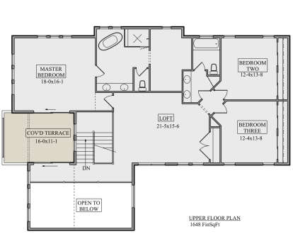 Second Floor for House Plan #5631-00197