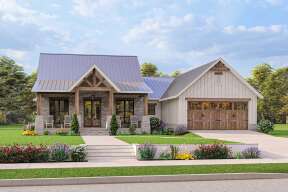 Craftsman House Plan #041-00295 Elevation Photo