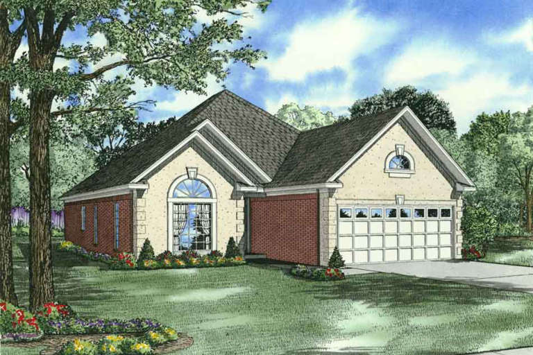 House Plan House Plan #2766 Front Elevation 