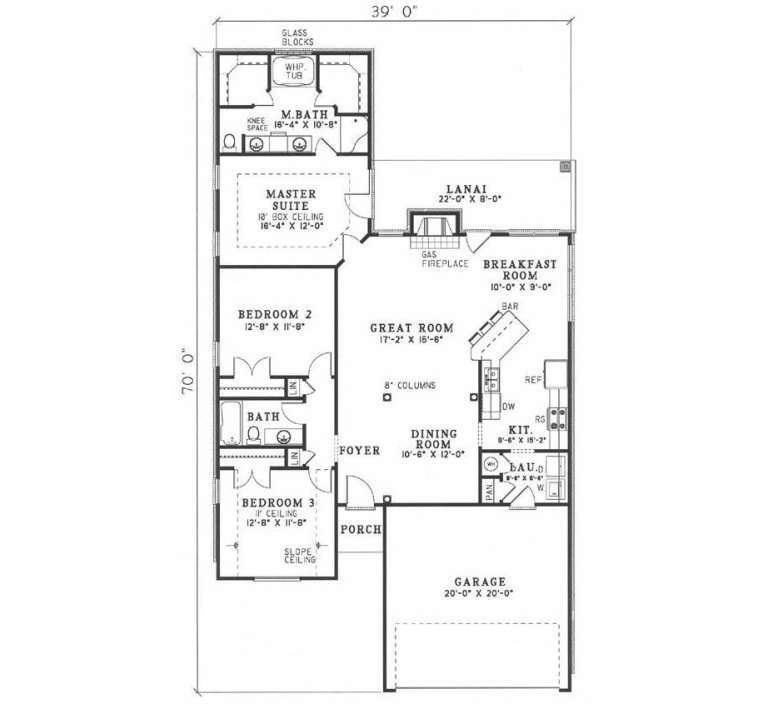 House Plan House Plan #2766 Drawing 1