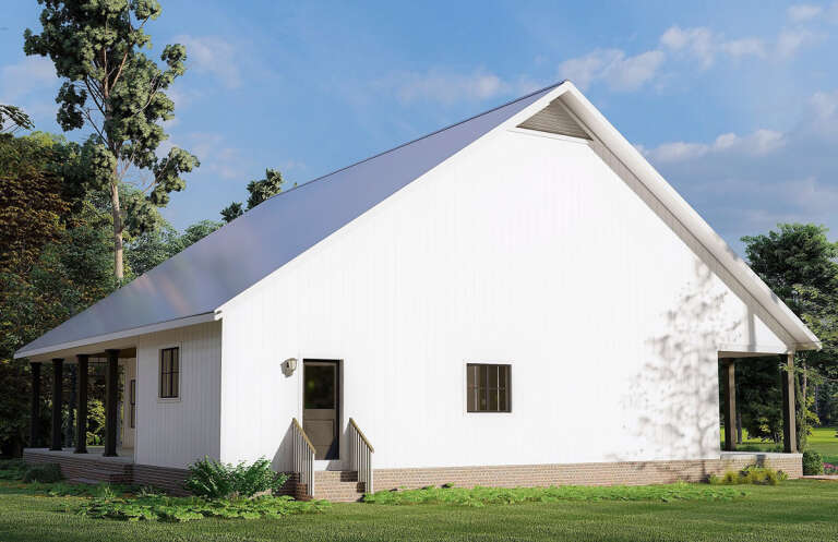 Modern Farmhouse House Plan #1776-00122 Elevation Photo