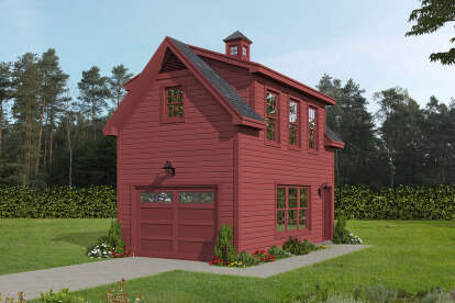 House Plan House Plan #27664 Front Elevation 