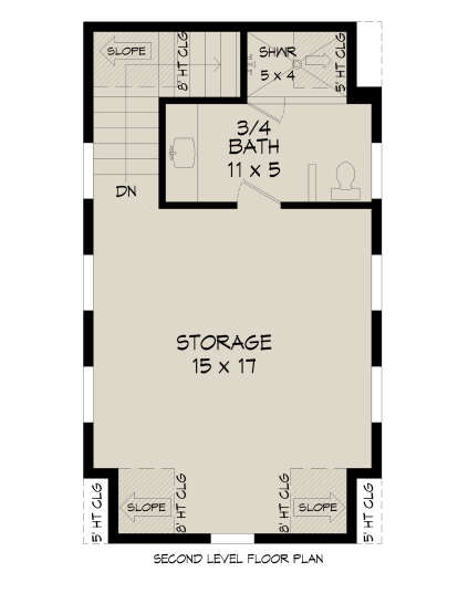 Second Floor for House Plan #940-00601