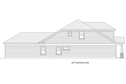 Craftsman House Plan #940-00602 Elevation Photo