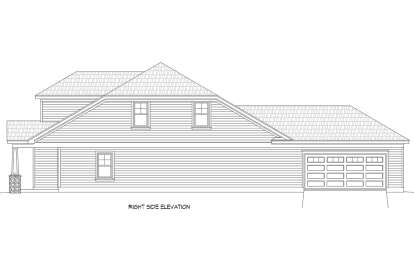 Craftsman House Plan #940-00602 Elevation Photo