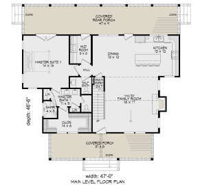 Main Floor  for House Plan #940-00604