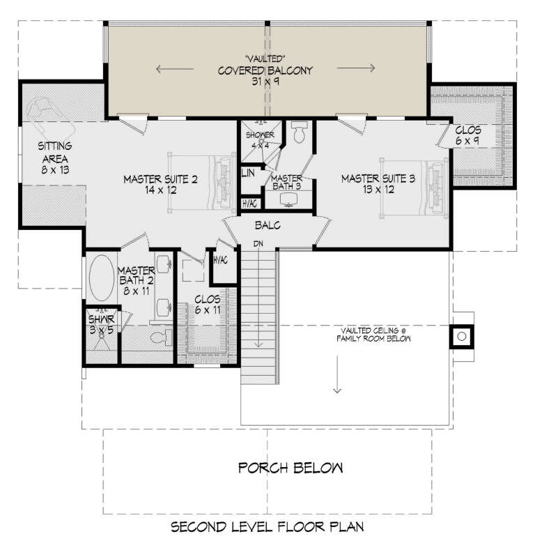 House Plan House Plan #27667 Drawing 2