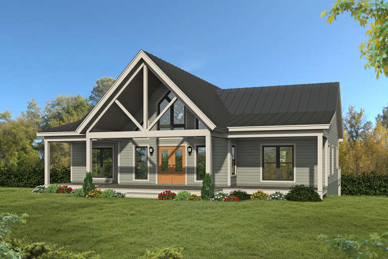 House Plan House Plan #27669 Front Elevation 