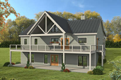 Country House Plan #940-00606 Elevation Photo