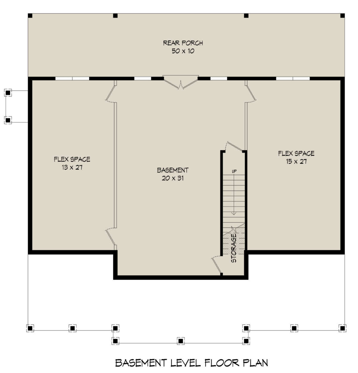 Basement for House Plan #940-00606