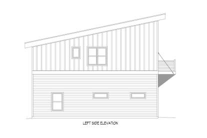 Modern House Plan #940-00608 Elevation Photo