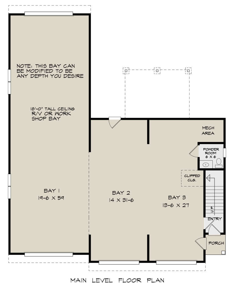 House Plan House Plan #27673 Drawing 1