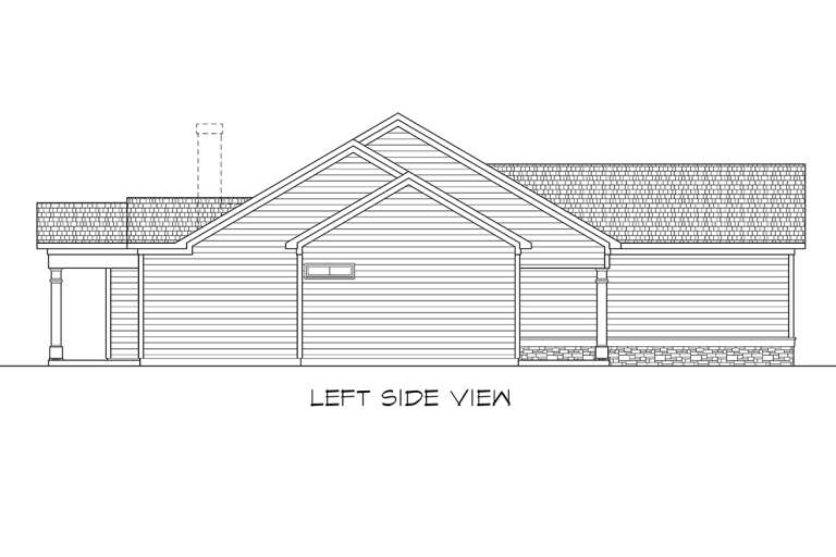 Craftsman House Plan #6082-00207 Elevation Photo