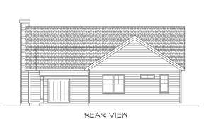Craftsman House Plan #6082-00208 Elevation Photo