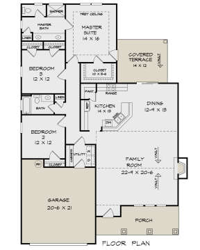 Main Floor  for House Plan #6082-00208