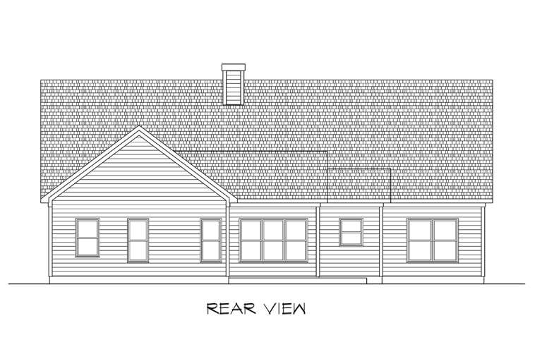 Craftsman House Plan #6082-00209 Elevation Photo