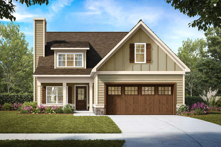 House Plan House Plan #27677 Front Elevation 