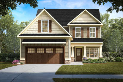 House Plan House Plan #27678 Front Elevation 