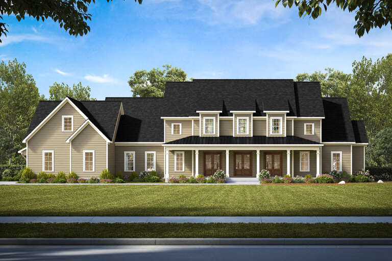 House Plan House Plan #27679 Front Elevation 