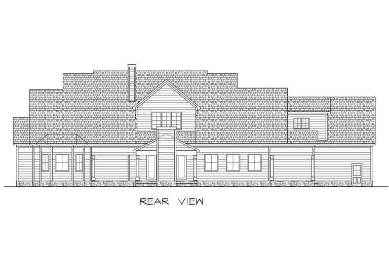 Country House Plan #6082-00212 Elevation Photo
