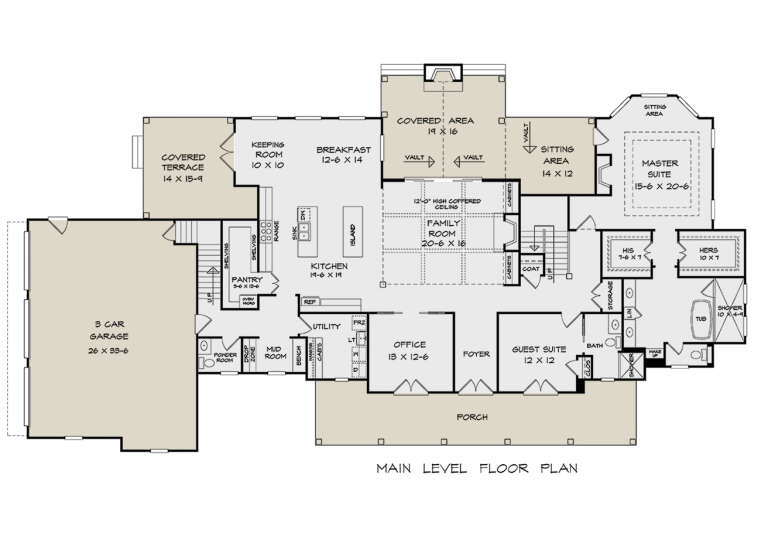 House Plan House Plan #27679 Drawing 1