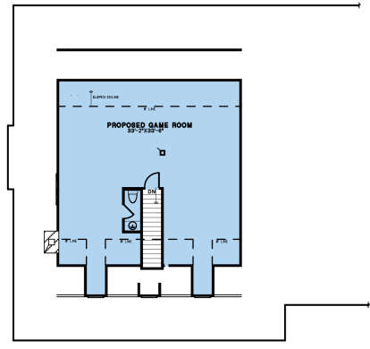 Bonus Room for House Plan #8318-00285