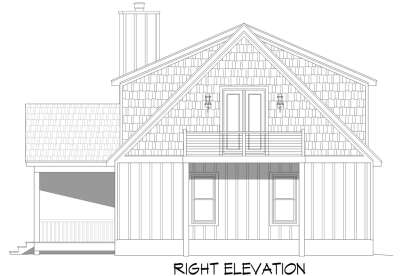 Mountain House Plan #940-00609 Elevation Photo