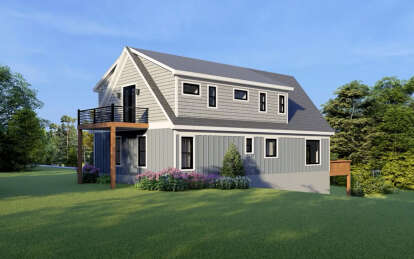 Mountain House Plan #940-00609 Elevation Photo