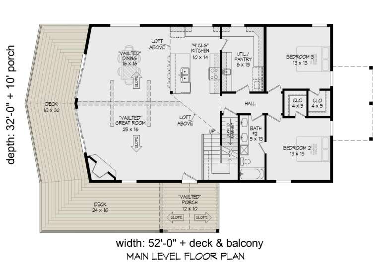 House Plan House Plan #27681 Drawing 1