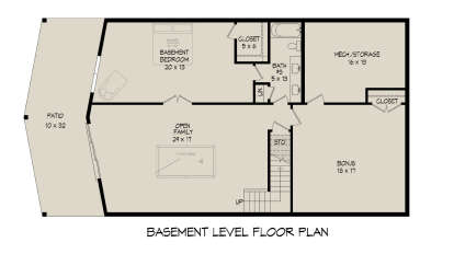 Basement for House Plan #940-00609