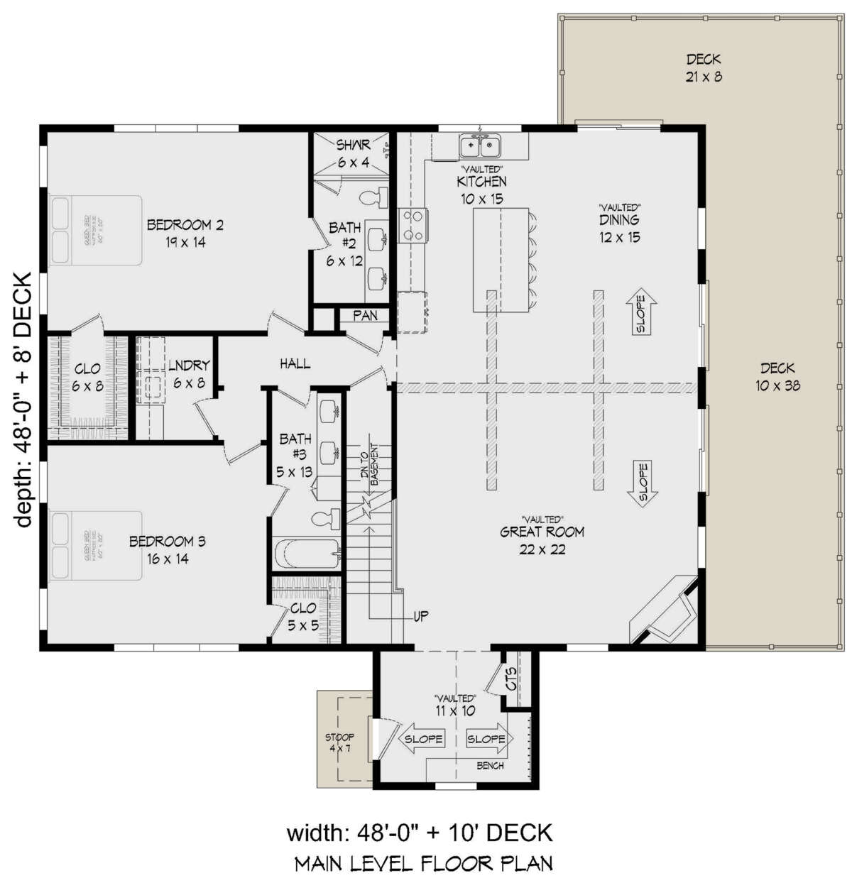 Main Floor  for House Plan #940-00610