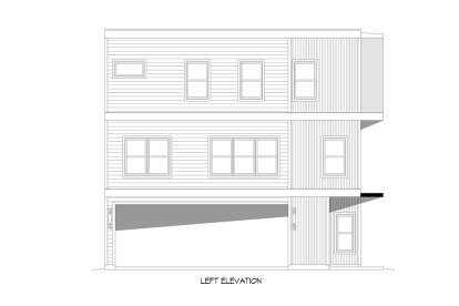 Modern House Plan #940-00612 Elevation Photo