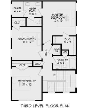 Third Floor for House Plan #940-00612