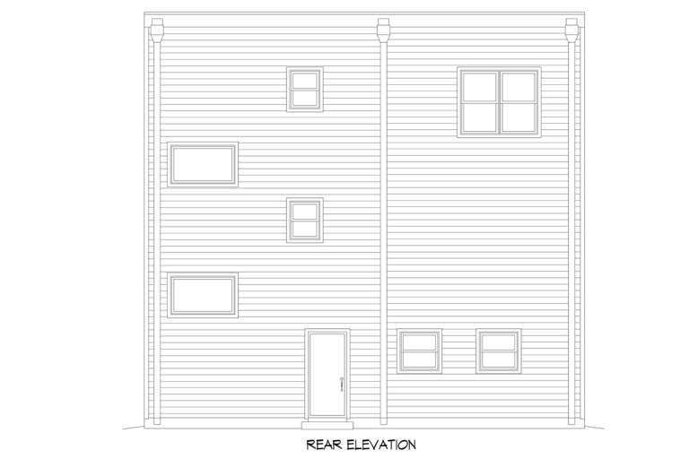 Modern House Plan #940-00613 Elevation Photo