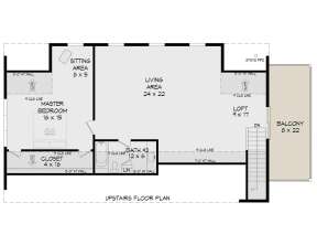 Second Floor for House Plan #940-00614