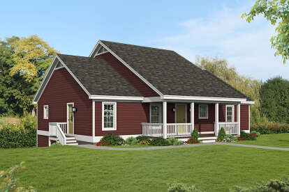 Country House Plan #940-00615 Elevation Photo