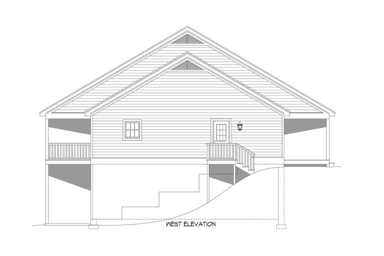 Country House Plan #940-00615 Elevation Photo
