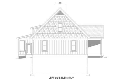 Mountain House Plan #940-00616 Elevation Photo