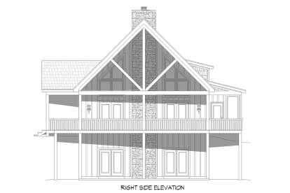 Mountain House Plan #940-00616 Elevation Photo