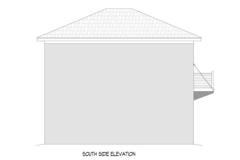 Modern House Plan #940-00617 Elevation Photo