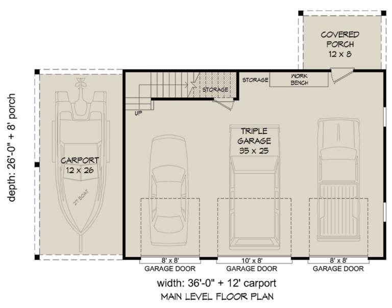 House Plan House Plan #27690 Drawing 1
